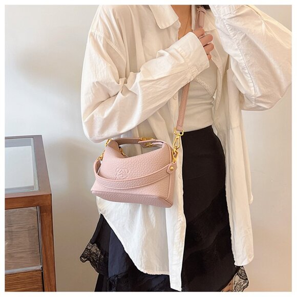 Chic Mini Boston Bag Top Handle Crossbody/Multiple colors available - Picture 8 of 14